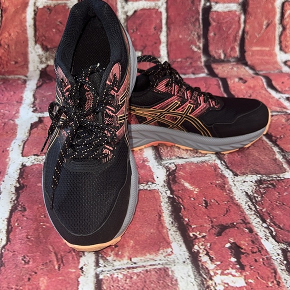 ASICS Women's Gel-Venture 9 Running Shoes size 7 Black/Summer Dune - Picture 9 of 14